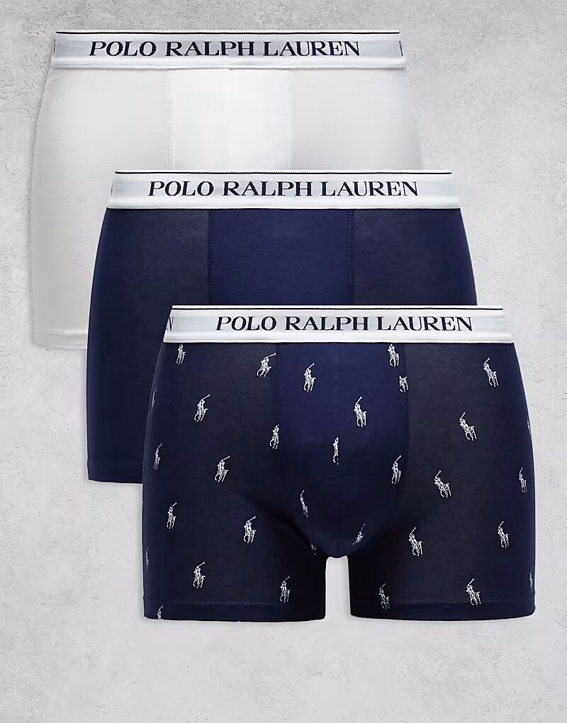 

Polo Ralph Lauren комплект из 3 боксеров в разноцветном дизайне