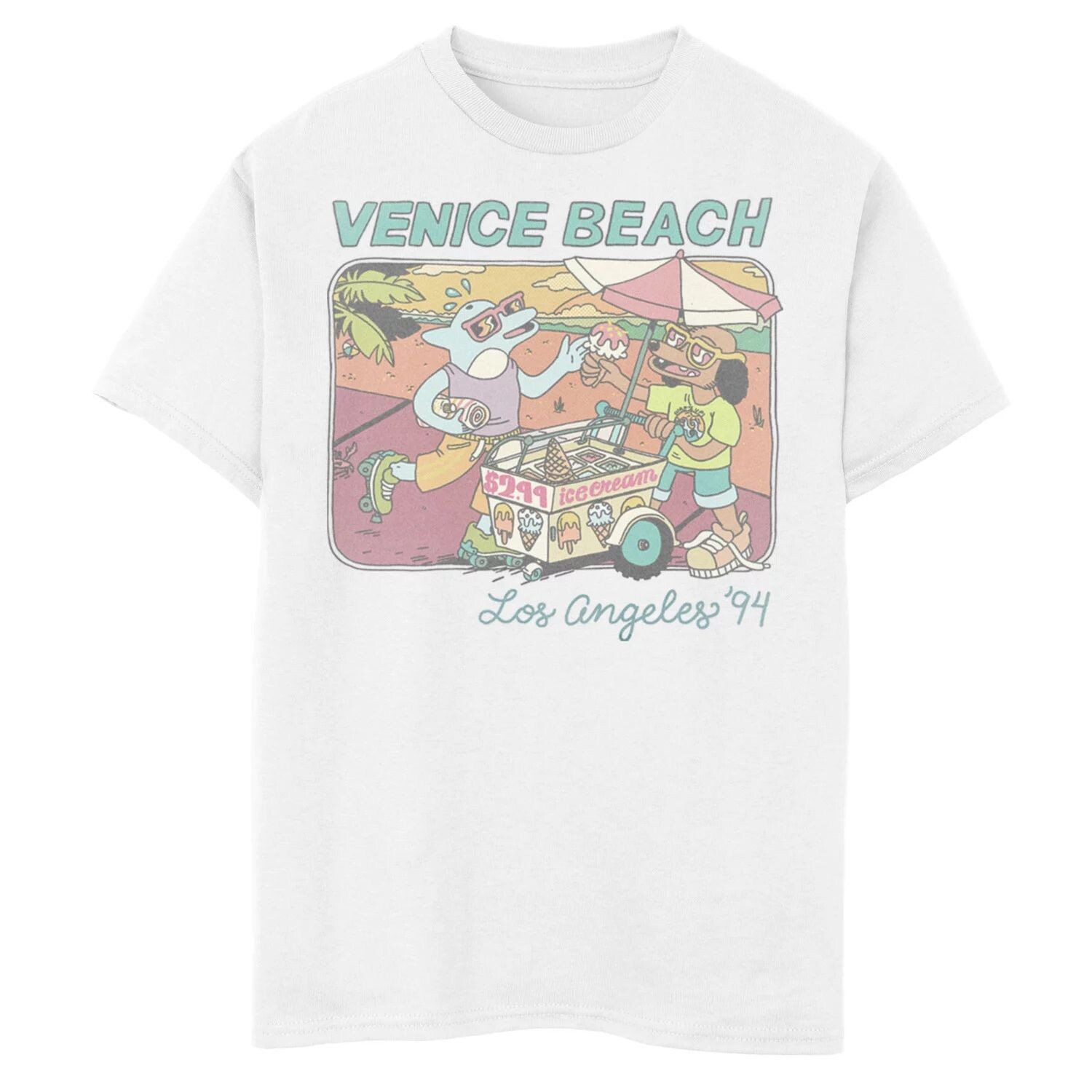 

Футболка с рисунком Fifth Sun Venice Beach для мальчиков 8–20 лет Licensed Character