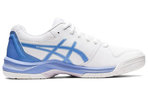 Кроссовки (WMNS) Asics Gel-Dedicate 7 Low-Top Tennis Shoes White/Blue, белый — фото 2