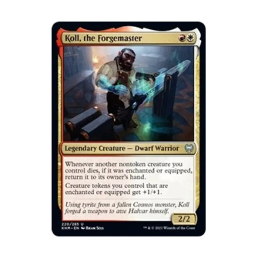 

CCG Колл, Мастер кузни (U), MTG - Kaldheim