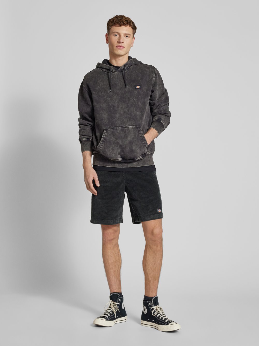 

Вельветовые шорты прямого кроя с эластичным поясом «CHASE CITY» Dickies, черный