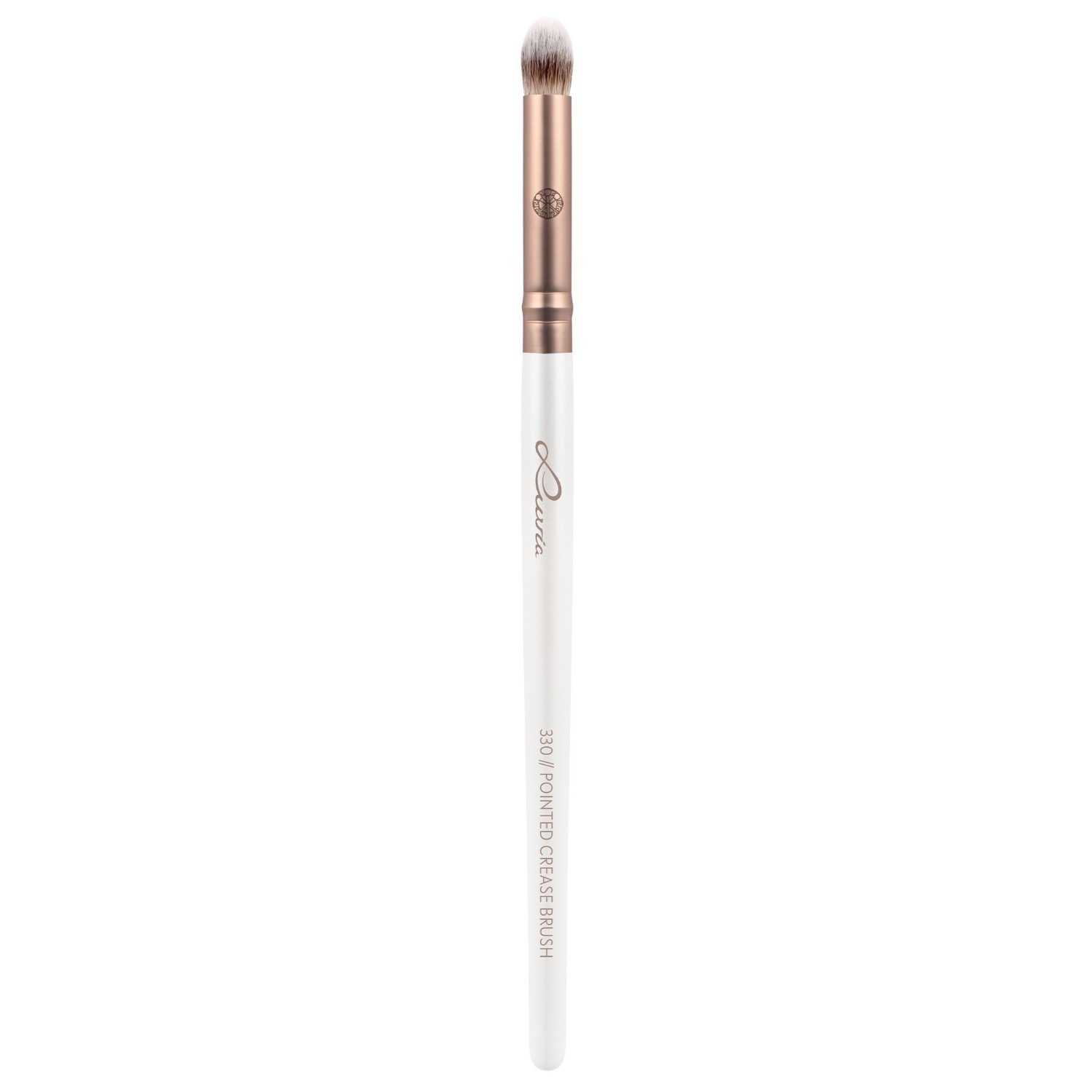 Кисть для теней 330 // pointed crease brush - prime vegan elegance Luvia, количество 1 шт. — фото 2