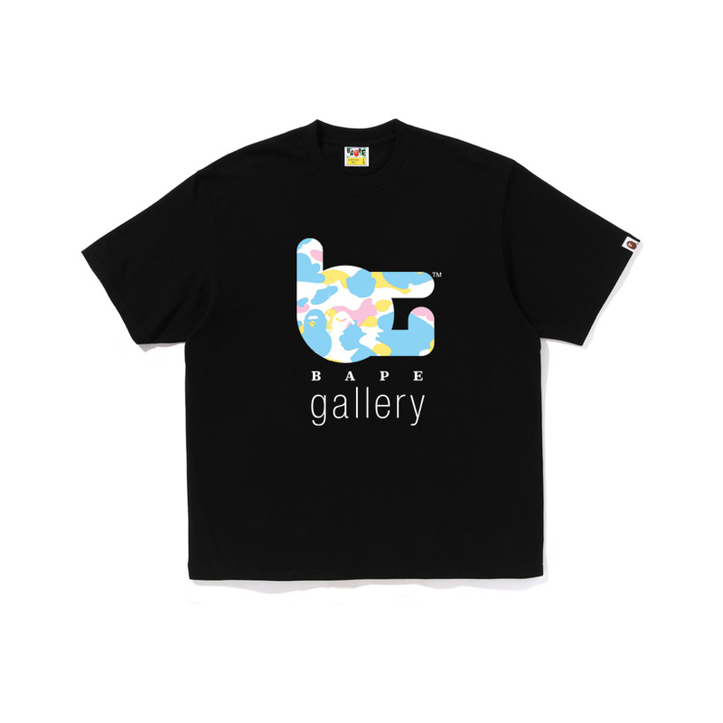 

A BATHING APE Футболка Gallery Series мужская Black/BKX, Черный, A BATHING APE Футболка Gallery Series мужская Black/BKX