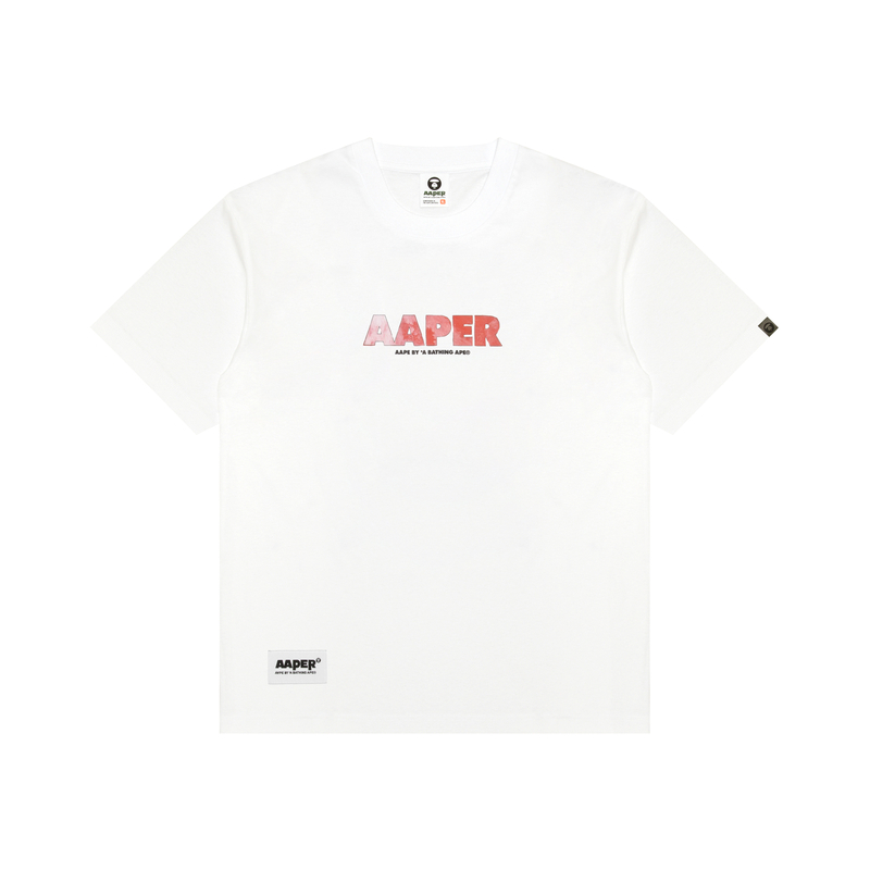 

Aape Футболка мужская белая WHX Crew Neck Moderate Straight Fit