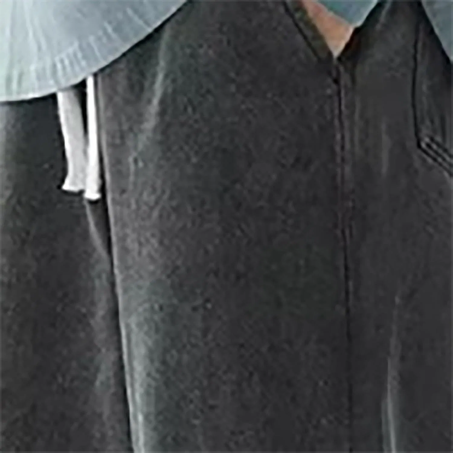 Активные штаны, джинсовые свободные, Grey — фото 3