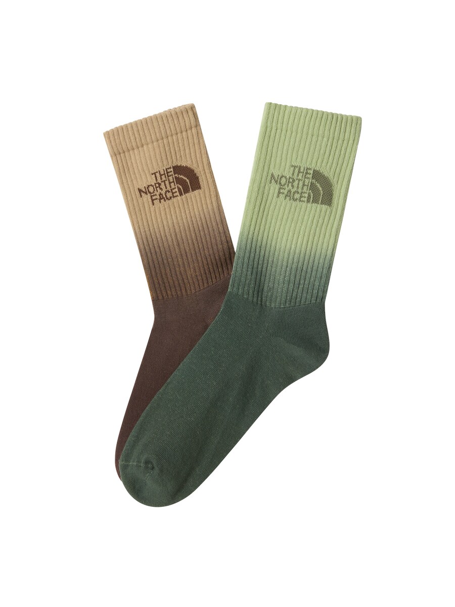 

Носки THE NORTH FACE Everyday, цвет Brown/Light brown/Pastel green/Dark green