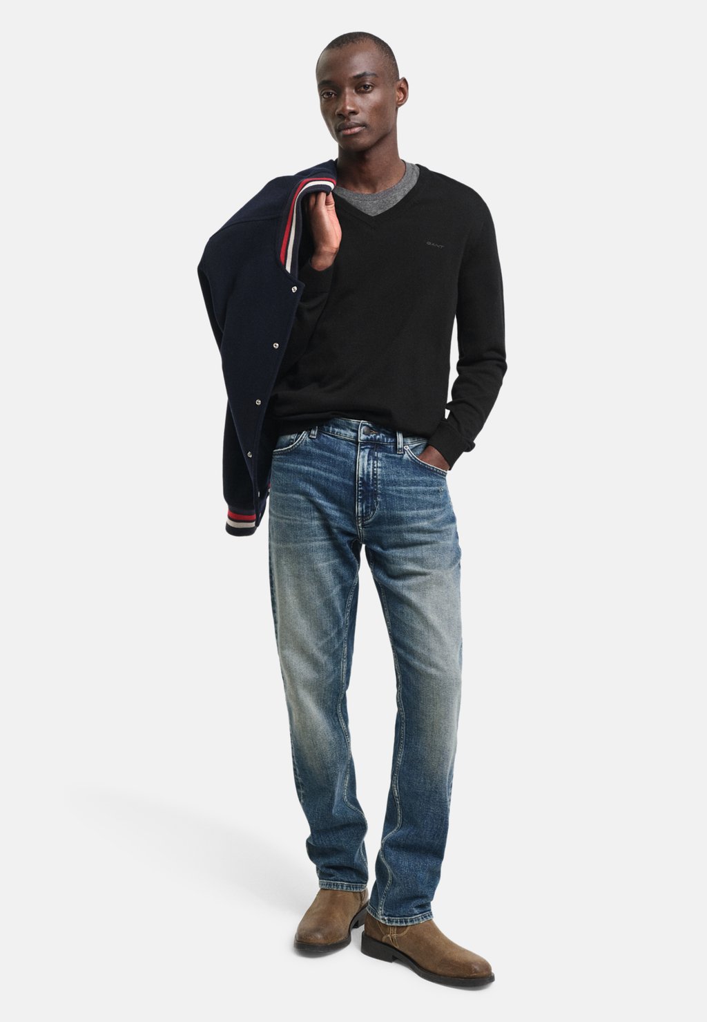 

Джемпер GANT, черный