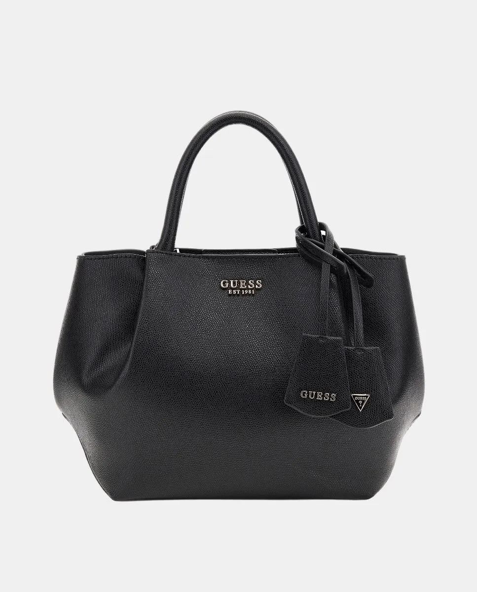 

Сумка через плечо с молнией и магнитной застежкой Guess, черный