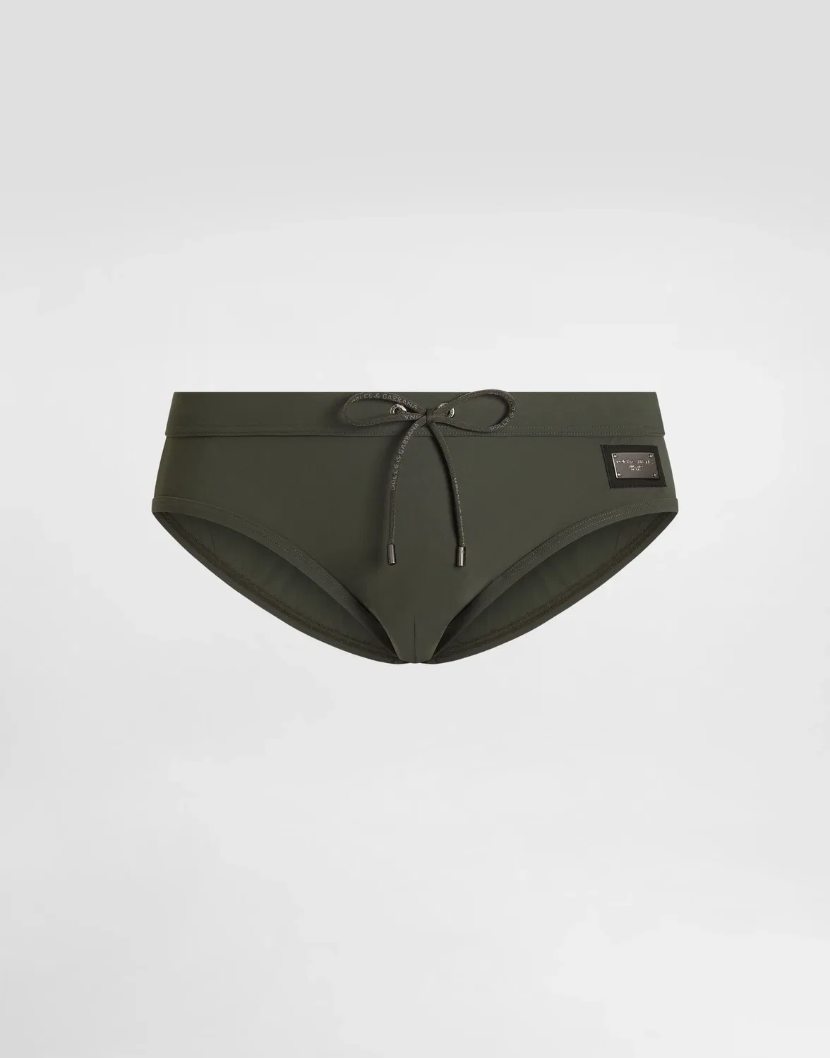 Плавки с высокой посадкой DOLCE & GABBANA, серый