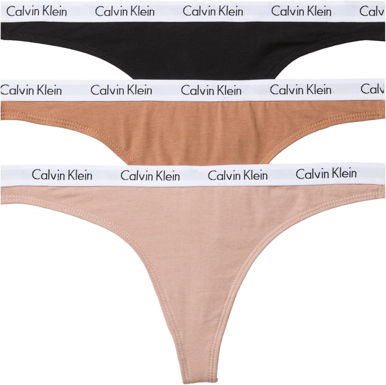 

Женские трусики-стринги Calvin Klein Carousel Logo из хлопка и эластичного хлопка, упаковка, Black/Sandalwood/Cedar
