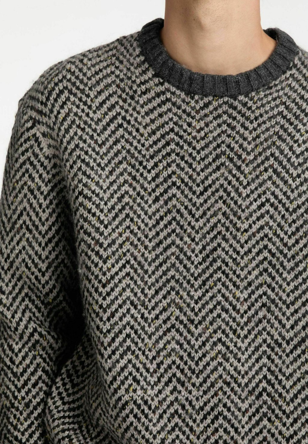 

Джемпер SLHHARRY RELAXED CREW NECK Selected Homme, серый