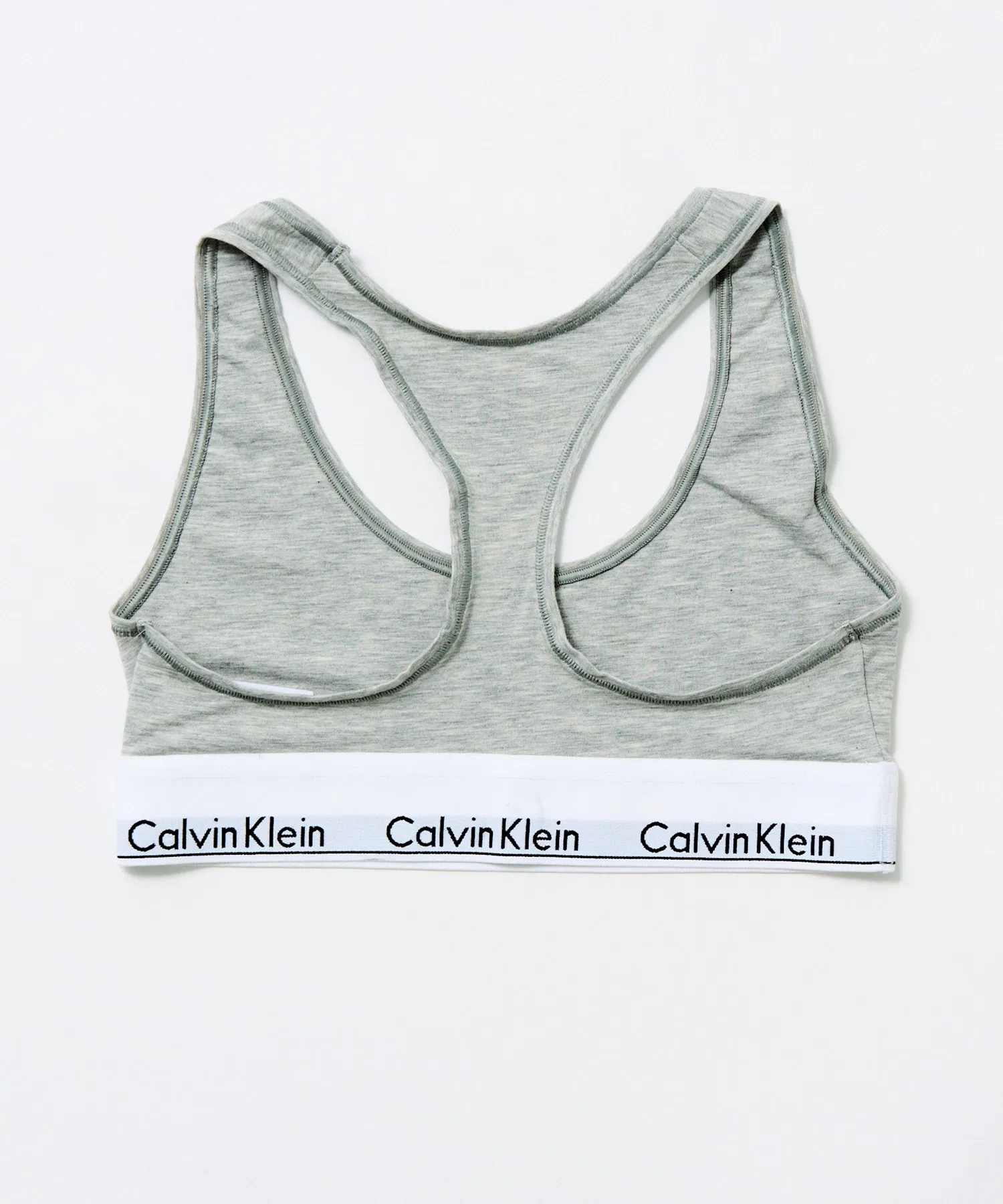 【Calvin Klein】Хлопковый эластичный бюстгальтер F3785E — фото 3