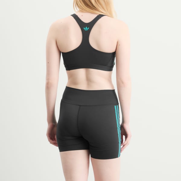 Спортивный и роскошный бюстгальтер-бралетт Adidas, Carbon — фото 3