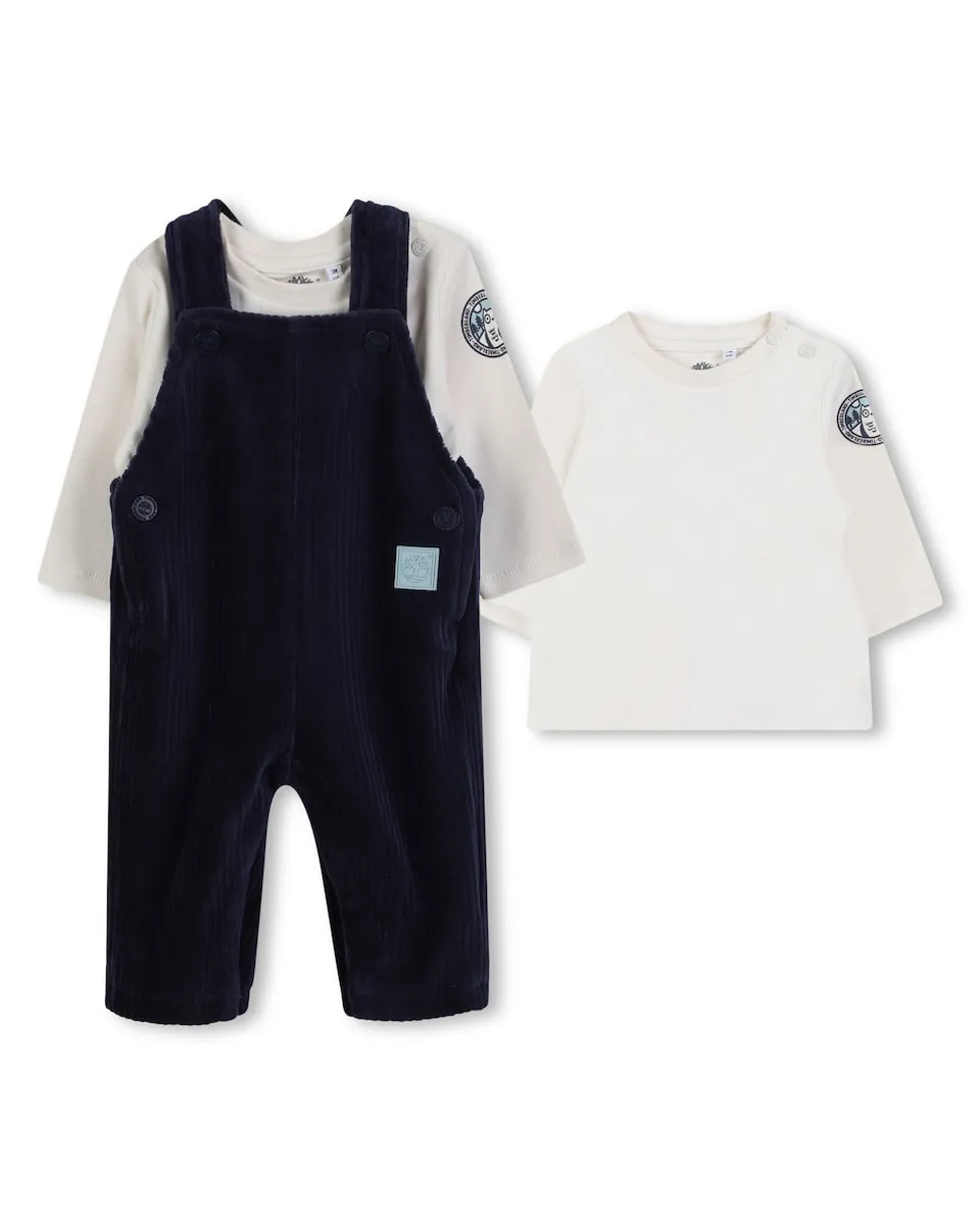 

Набор для новорожденного голубого цвета из хлопка Timberland