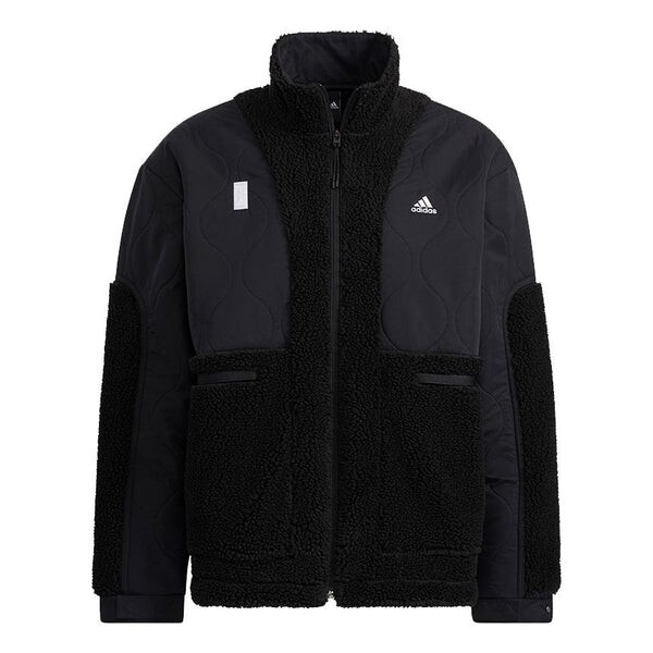 

Куртка adidas Wj Mixboa Jkt Splicing Fleece Jacket Black, черный