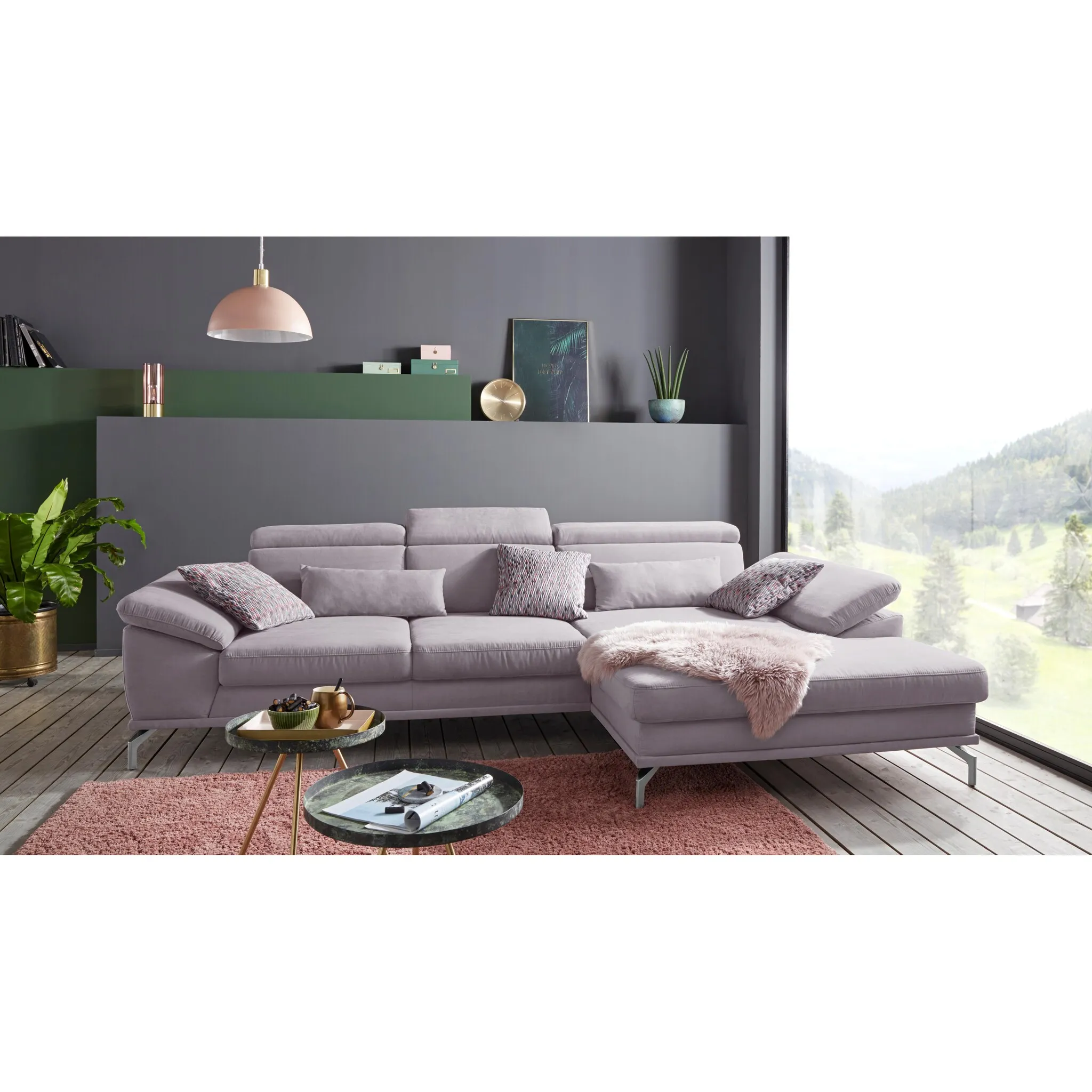 

Декоративные подушки sit&more «Скорпион», набор из 2 подушек для почек, цвет grau, Microfaser