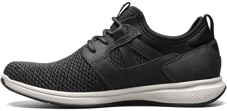 Кроссовки Florsheim для мальчиков, модель Great Lakes Knit с простым носком - для младших и старших детей, черный — фото 4
