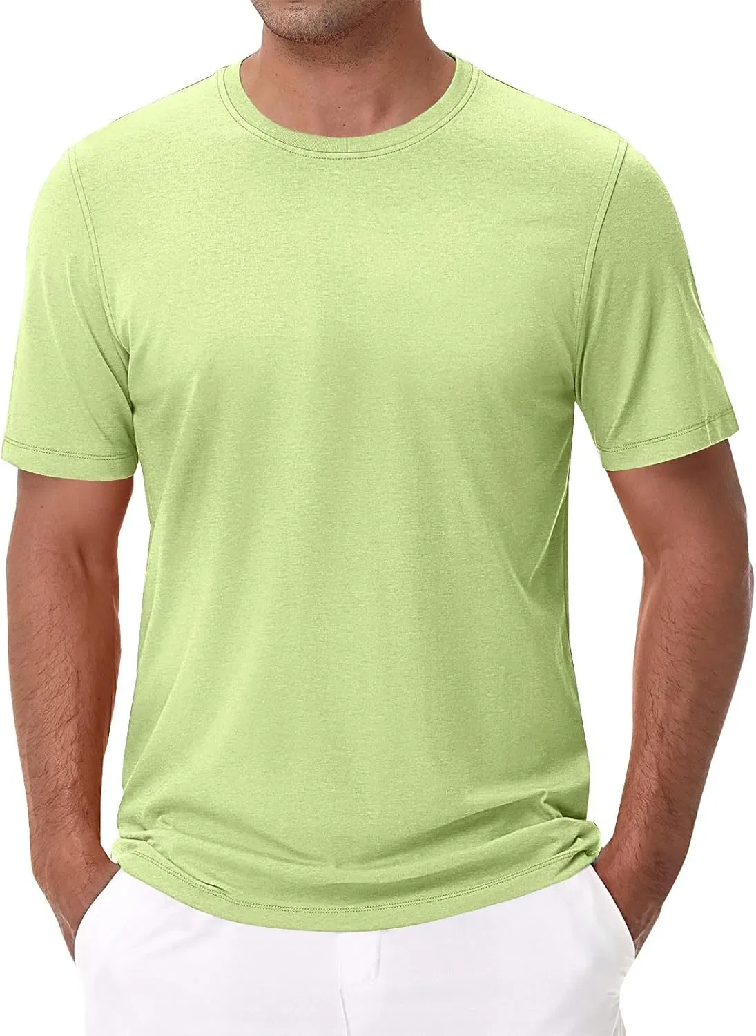Футболка-майка мужская, хлопковая, Generic, Mint Green