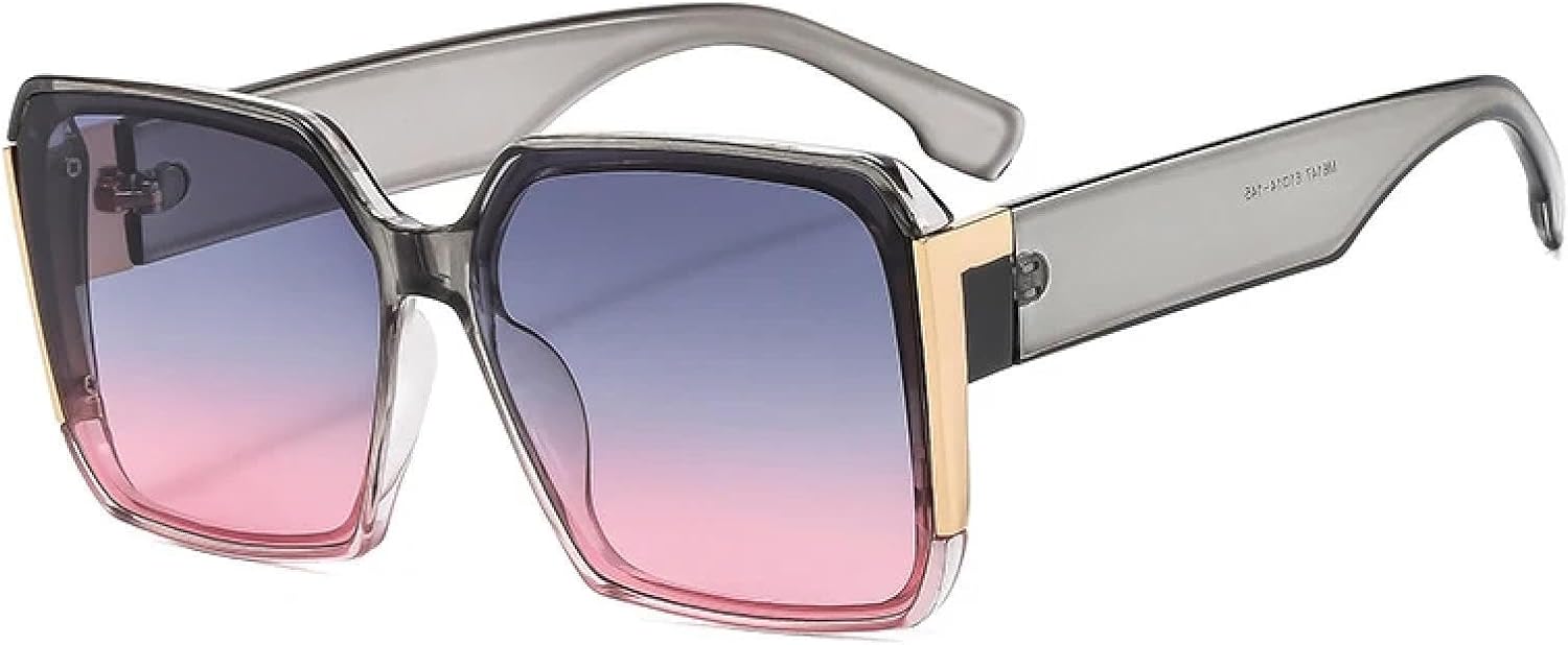 

Солнцезащитные очки Senior Fashion Jelly Color для женщин и мужчин, винтажные, для активного отдыха, путешествий, вождения, защиты от УФ-излучения UV400 TKKTLLT, Gray Gray Pink