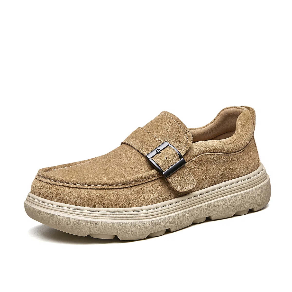 YEARCON Cow Split Leather Men's Casual Shoes Men's — фото 4