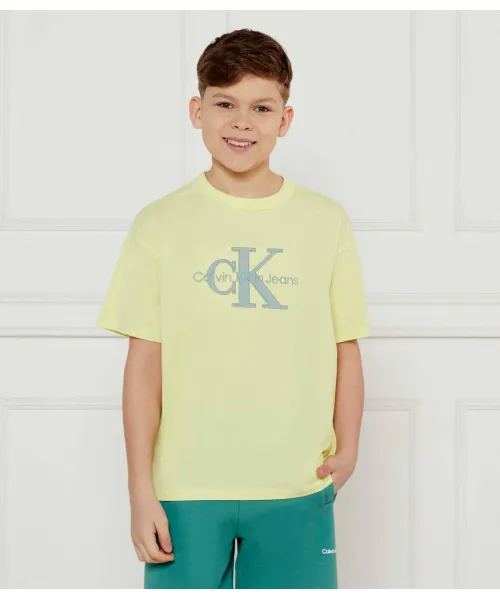 

Футболка Regular fit Calvin Klein Jeans, желтый