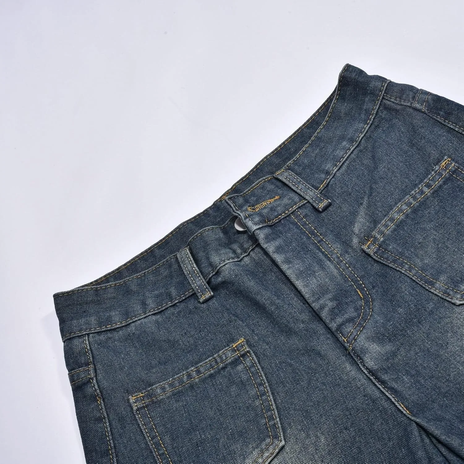 Джинсы женские Vintage High Waist Wide Leg — фото 4
