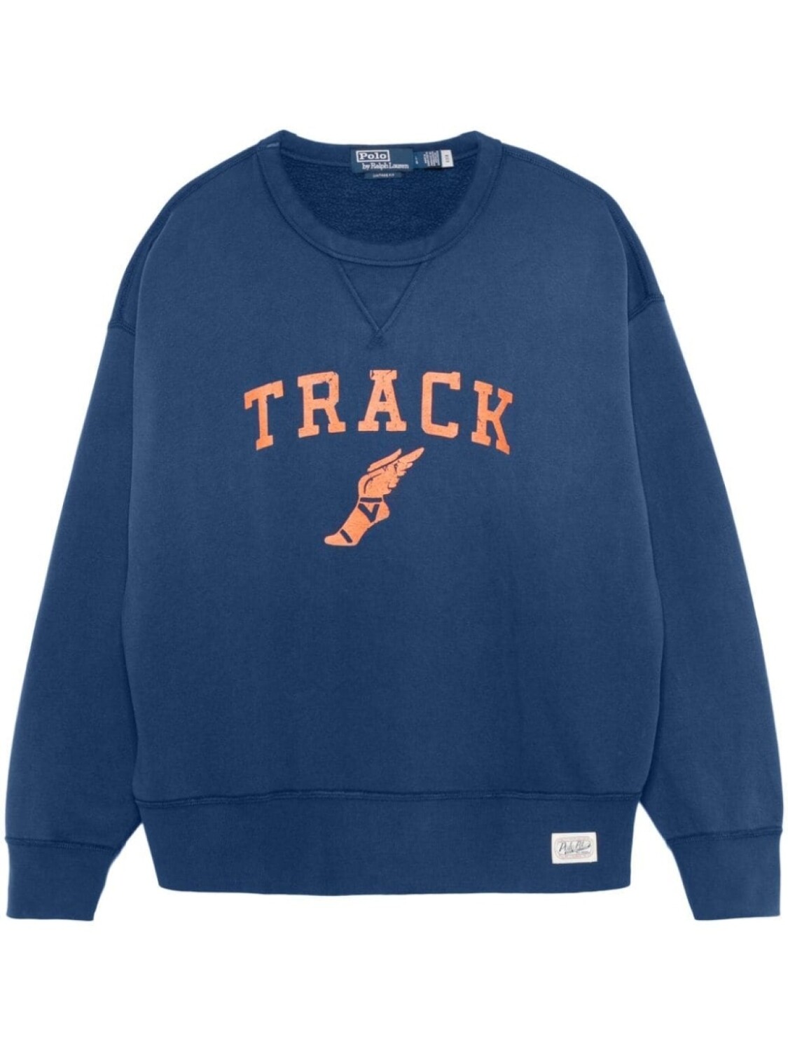 

Polo Ralph Lauren толстовка с рисунком из флиса, синий
