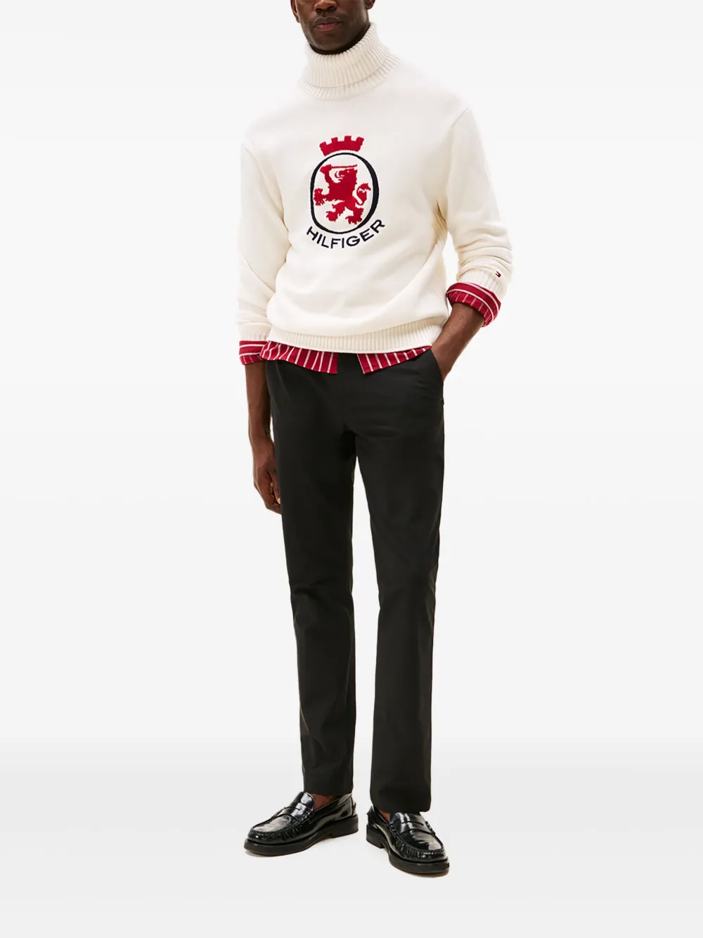 Брюки чинос Denton Tommy Hilfiger, черный — фото 2