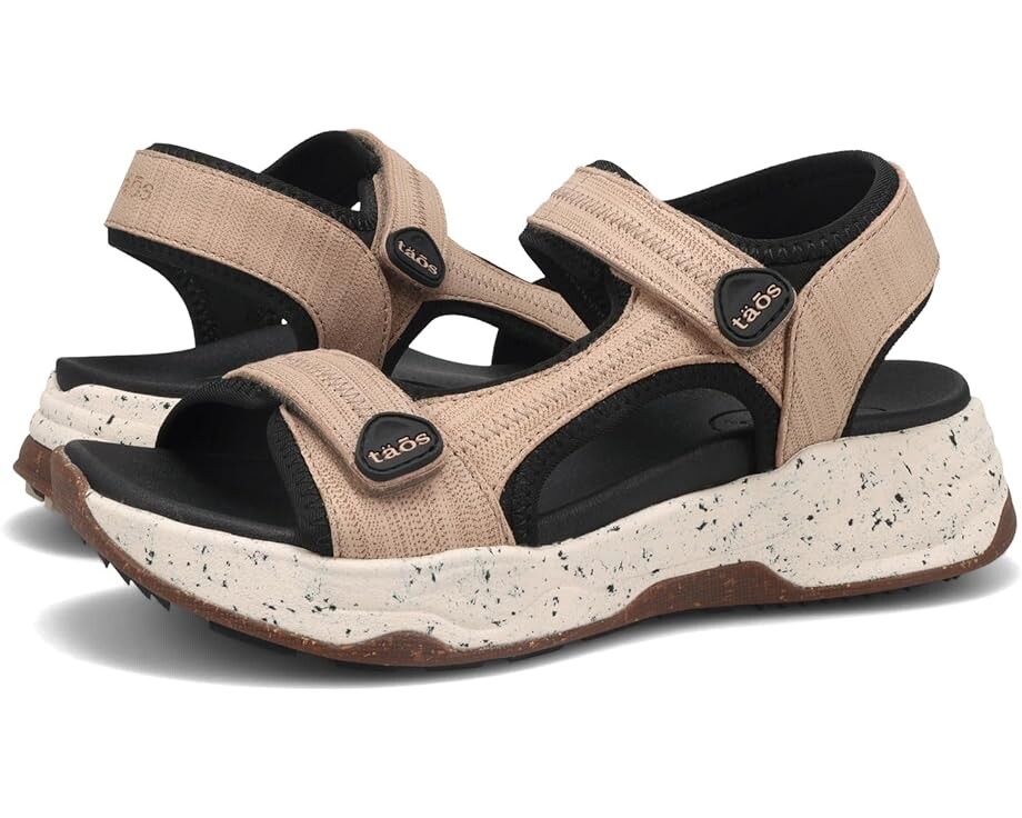 Сандалии Taos Footwear Super Side, цвет Natural Emboss