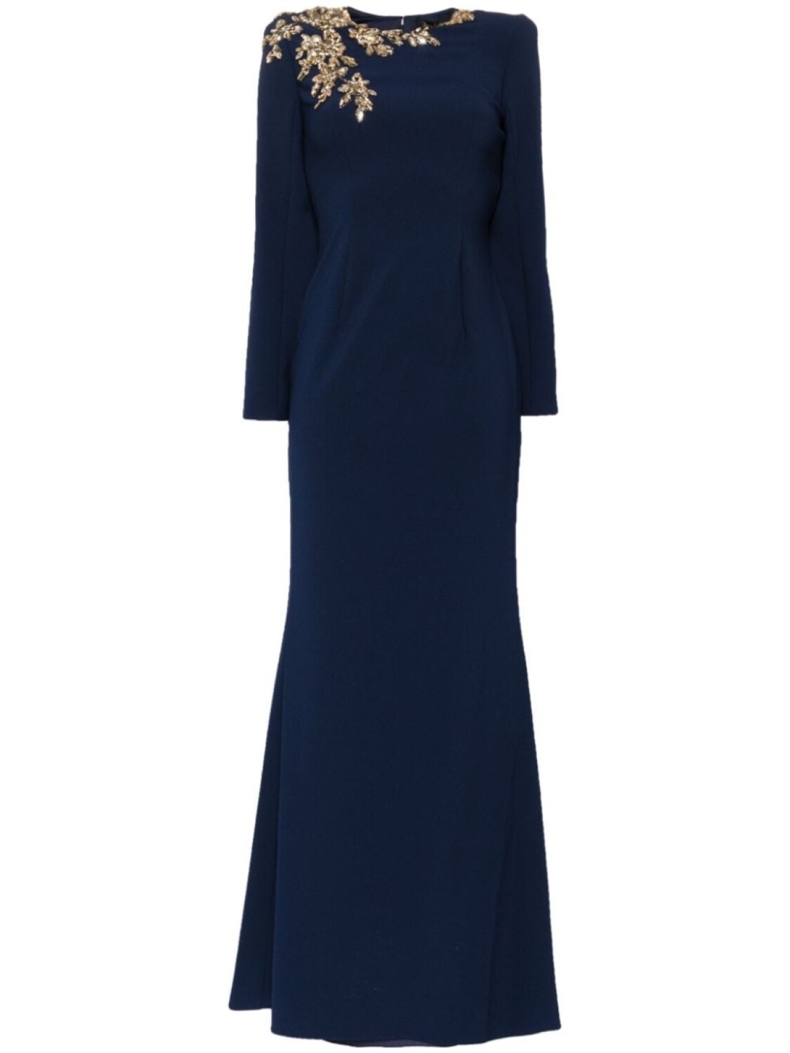 

Jenny Packham вечернее платье Angel Eyes с кристаллами, синий