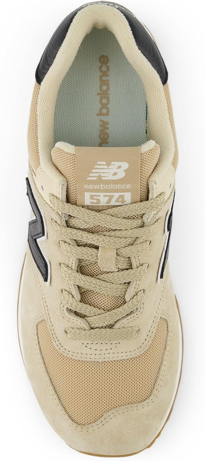 Мужские кроссовки New Balance 574 Vulc, черный — фото 4