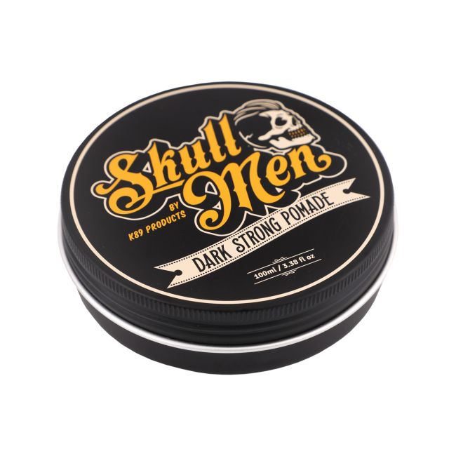

Темная сильная мужская помада для волос Skull Men, 100 мл