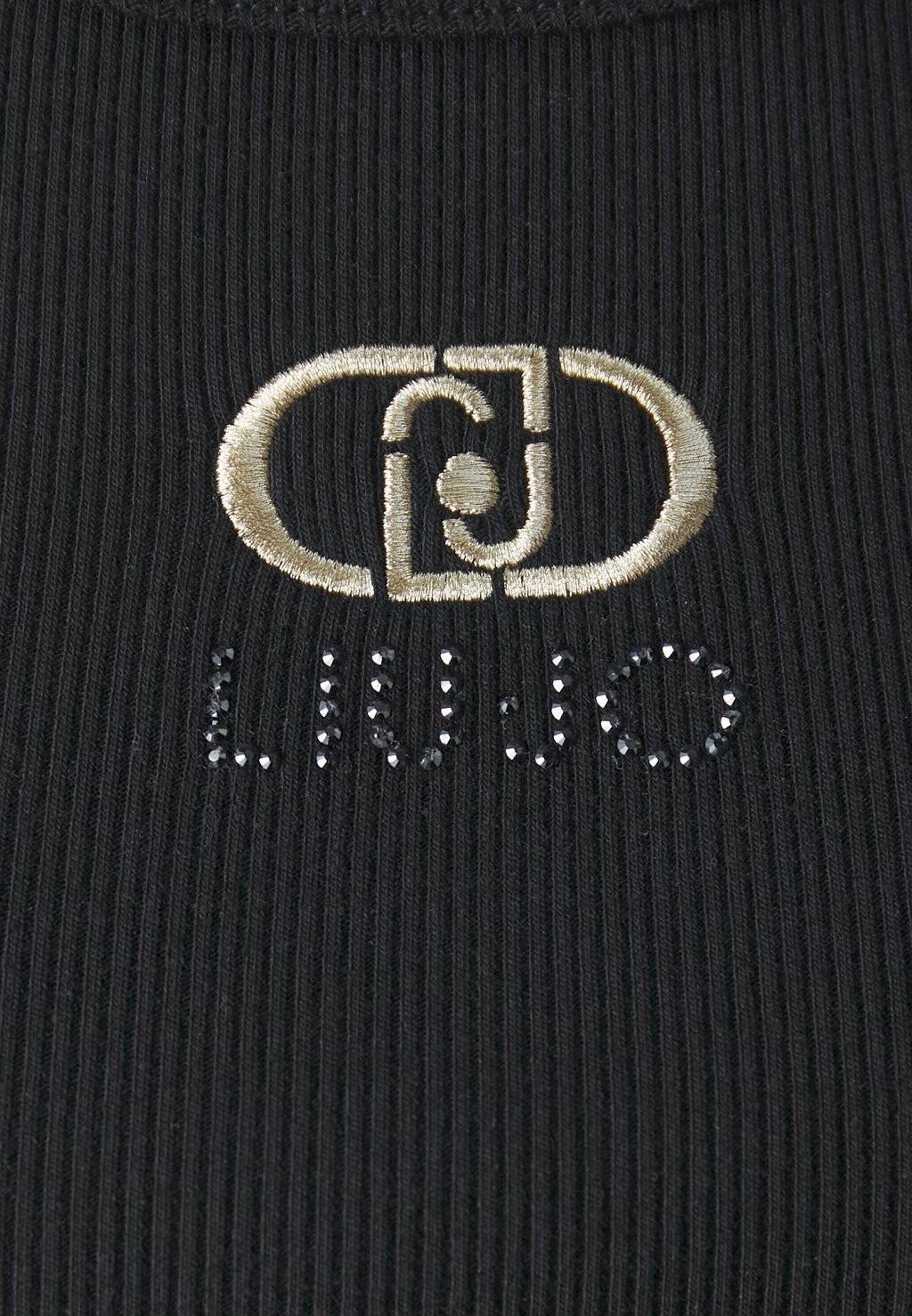 

Топ TANK LOGO LIU JO, черный