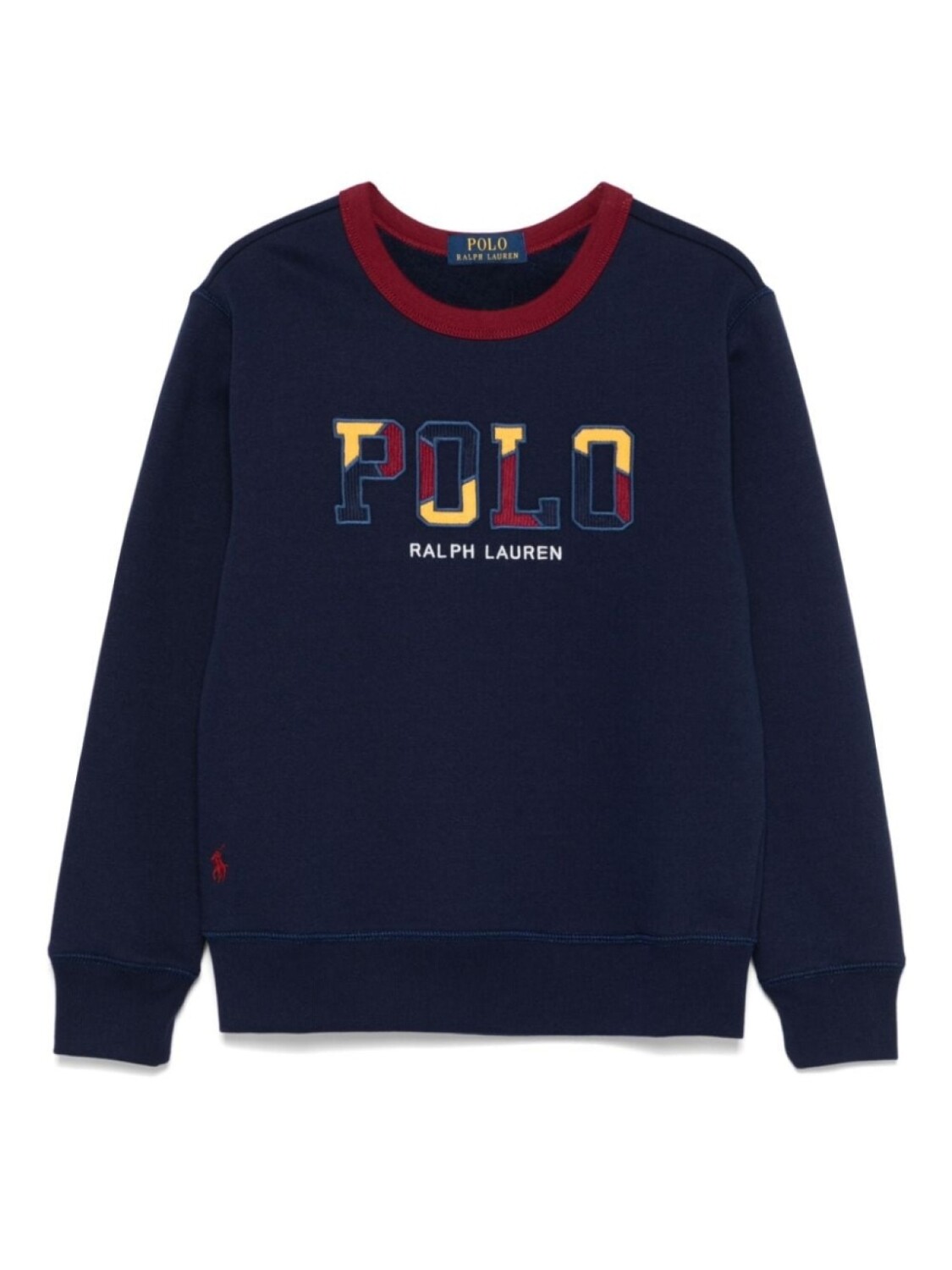 

Ralph Lauren Kids толстовка с вышитым логотипом, синий