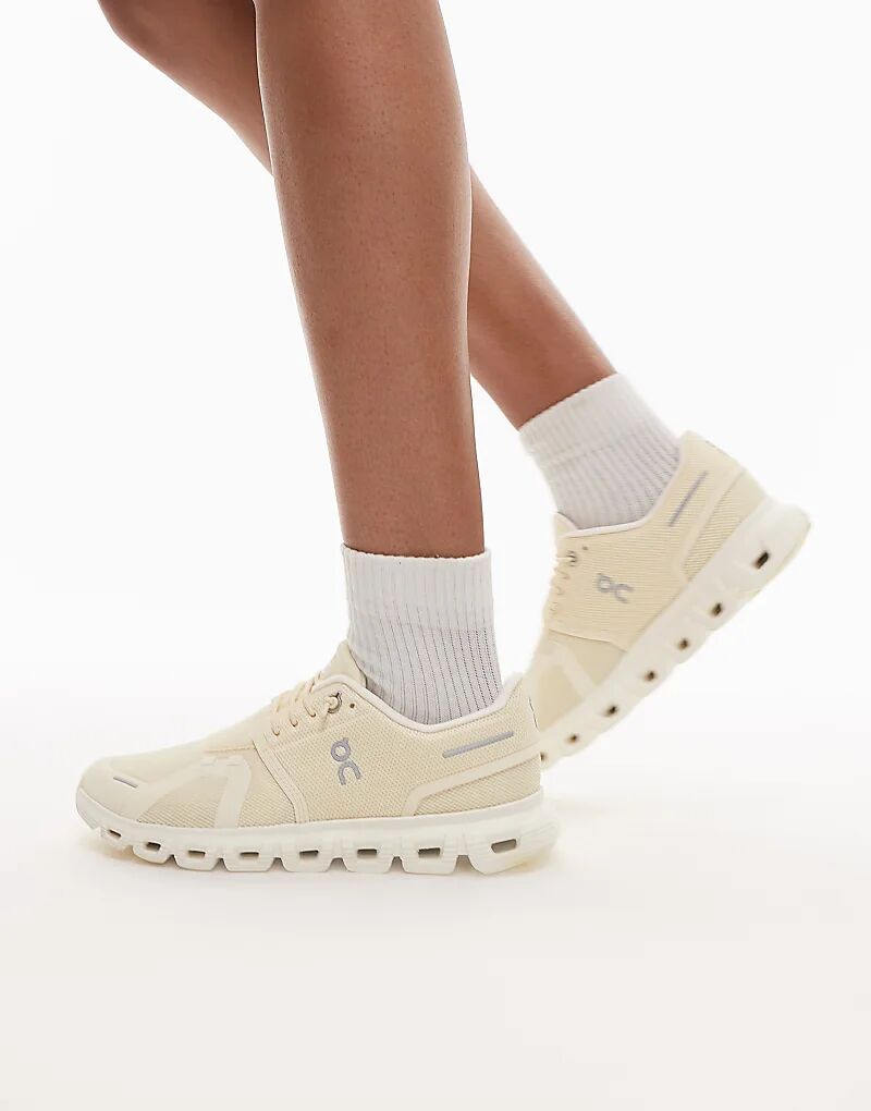 Кроссовки ON Cloud 6 для всего дня желтого цвета On Running