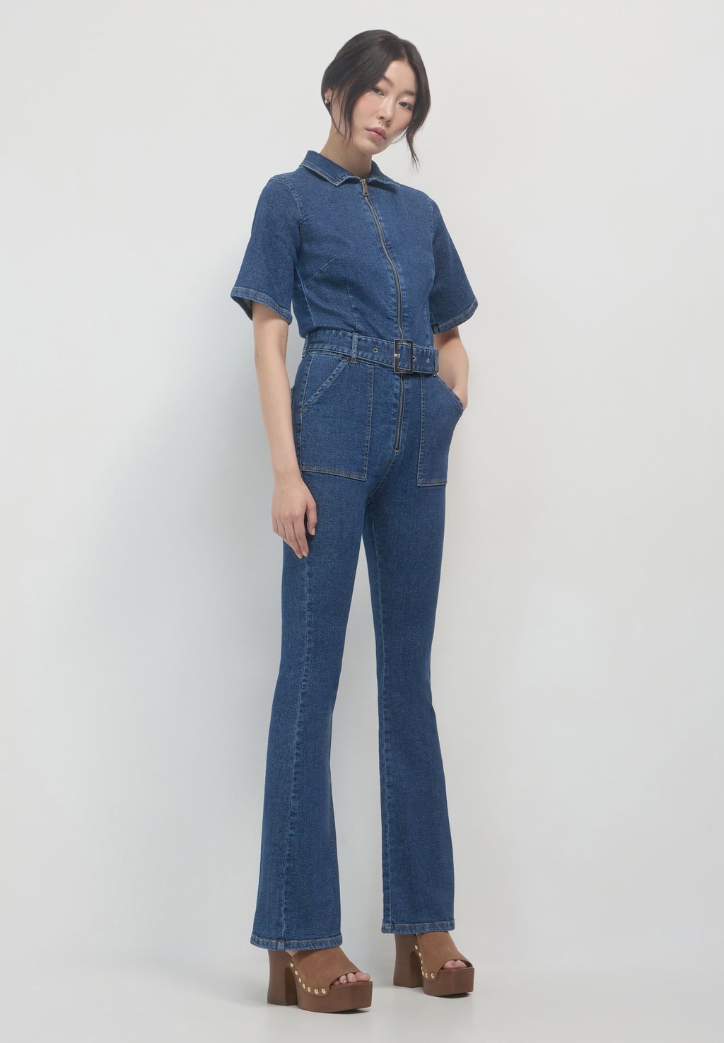 

Комбинезон CON CINTURA Calliope, цвет Blu Denim Scuro