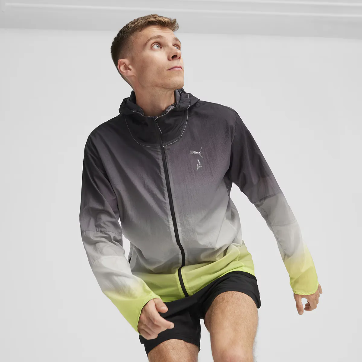 

Мужская ветровка M Seasons Ultra Lightweight Trail Jacket Puma, желтый/черный
