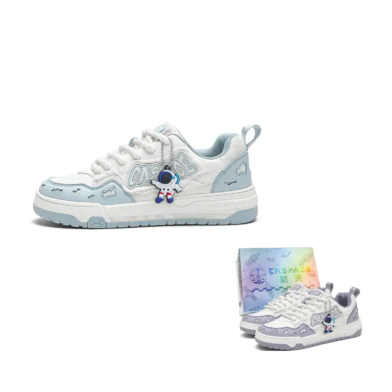 

China Aerospace Низкие скейтерские кроссовки мужские Misty Blue, цвет Misty Blue
