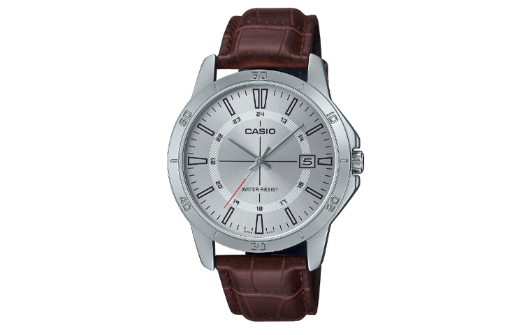 

CASIO Часы Men Standard Series Silver Watch MTP-V004L-7C, Silver Dial