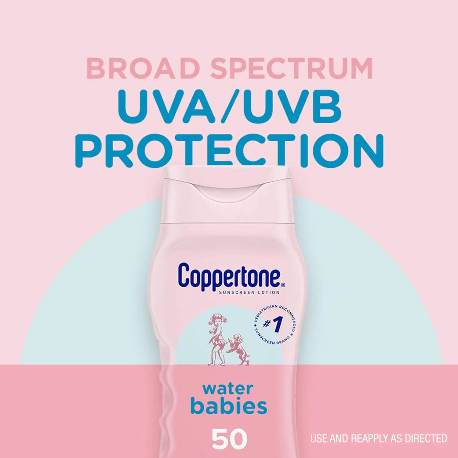 Солнцезащитный лосьон Coppertone Water Babies SPF 50 для детей, 237 мл — фото 2