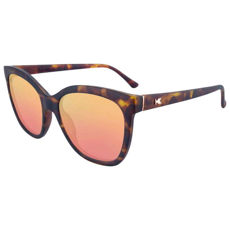 

Солнцезащитные очки Deja Views матовые черепаховые панцири розовое золото Knockaround