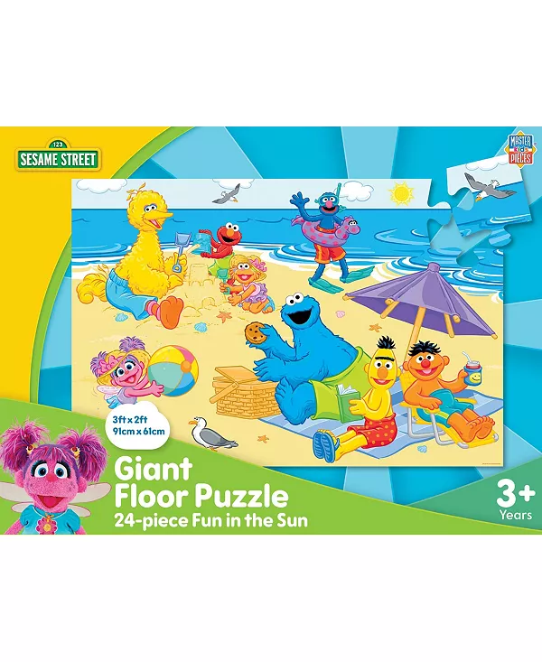 

Шедевры Улица Сезам Веселье на солнце 24 элемента пазла на полу Masterpieces Puzzles, multicolor