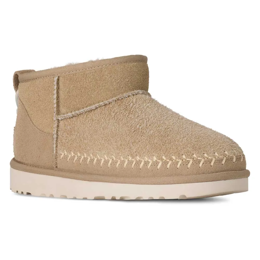 Ботинки Ugg Classic Ultra Mini Biarritz, бежевый
