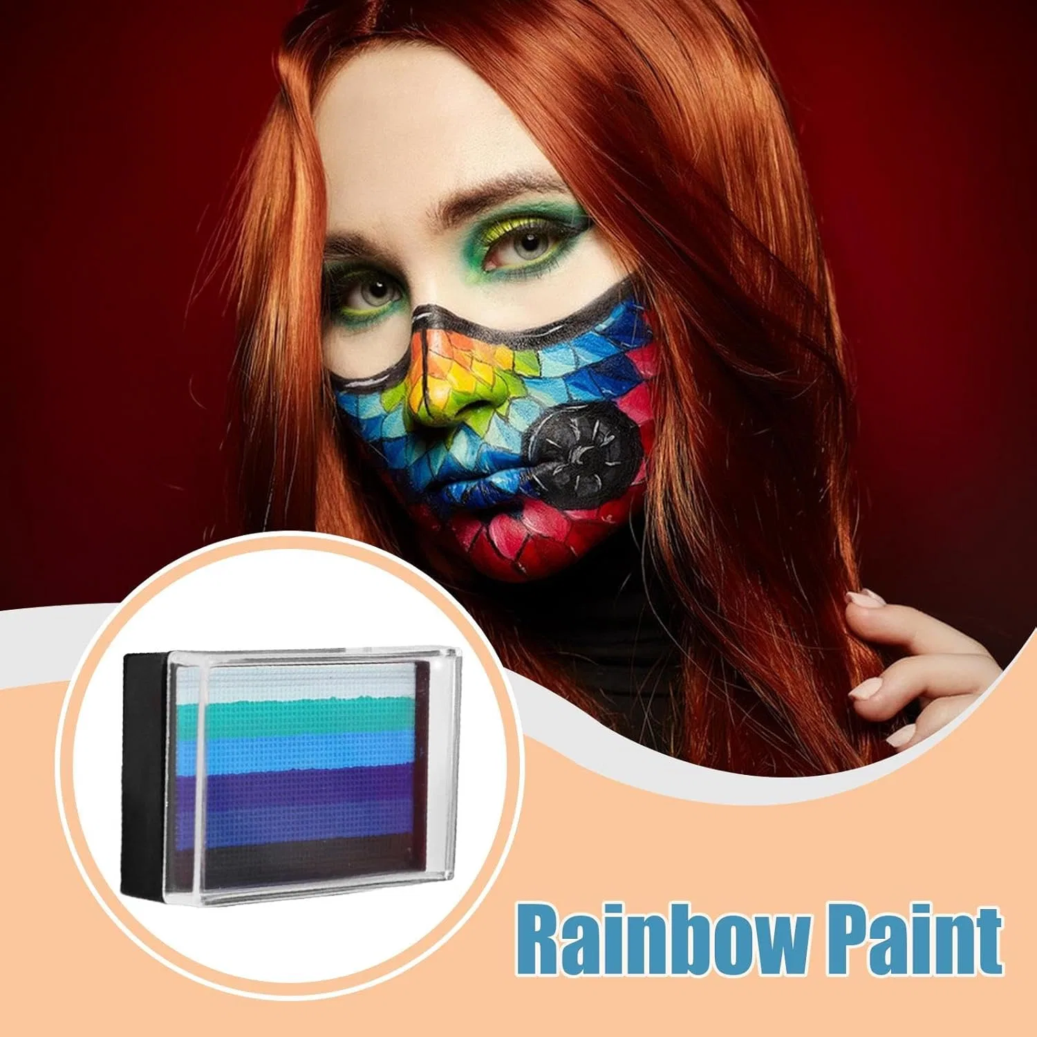 Палитра для лица и тела Rainbow Body Palette, 03, 25 г — фото 2