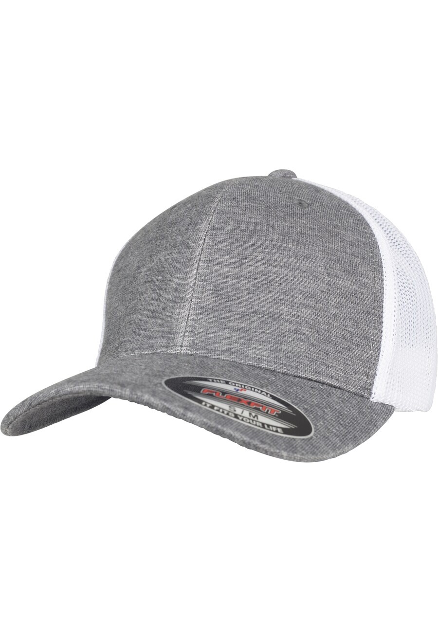 

Бейсболка Flexfit Cap, цвет mottled grey/White