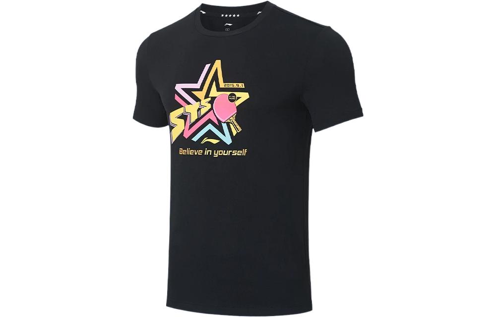 

Футболка для настольного тенниса Unisex LINING, черный