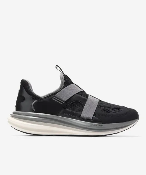 Мужские кроссовки Original Grand Quad Star Monk Strap Runner COLE HAAN чёрные
