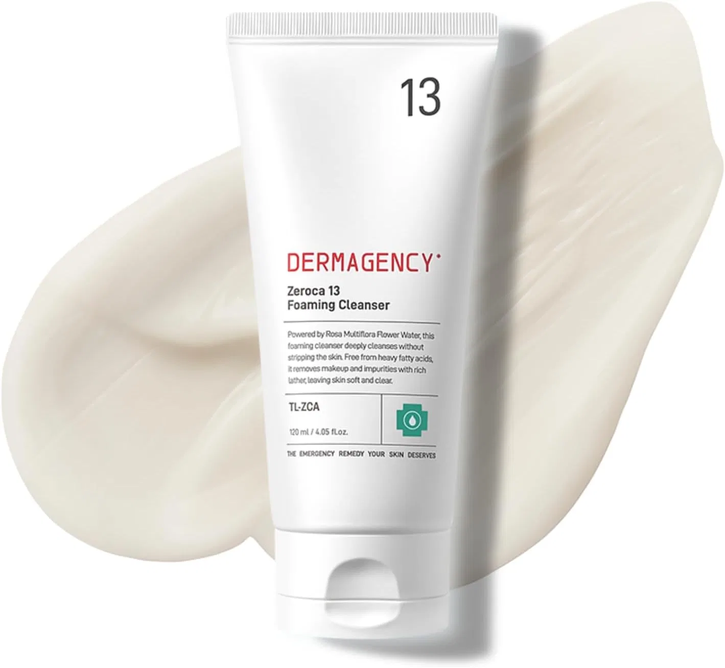Пенка для умывания Dermagency — Гель- Zeroca 13 Foaming Cleanser, для ухода за порами, , белый, 120 мл