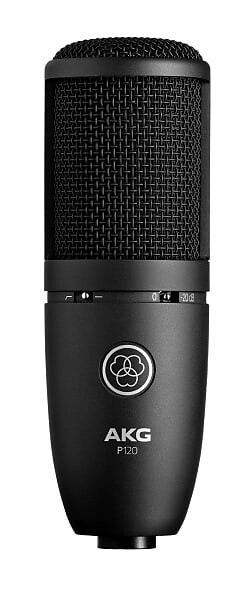 

Микрофон AKG P120 General-Purpose Medium Diaphragm Cardioid Condenser Microphone