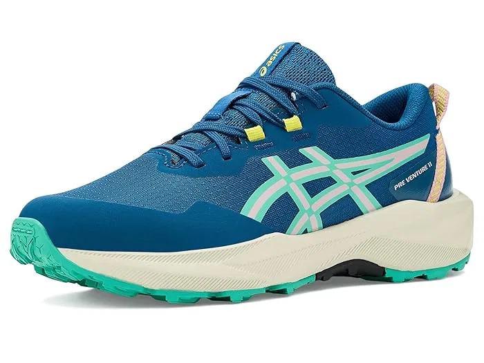 Кроссовки ASICS Kids Pre Venture 11, Twilight Blue/Aurora Green — фото 2